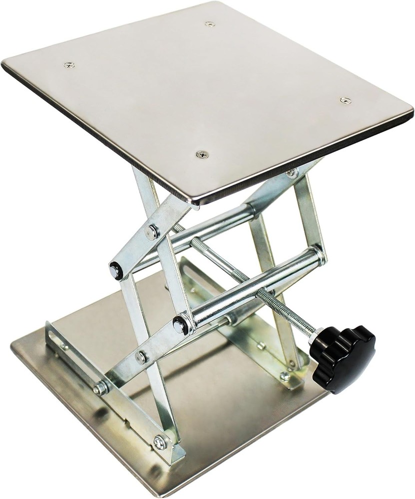 Lab Jack 304 Stainless Steel Lift Table Scissor Jack 17.6lbs/33LBS/55lbs Load