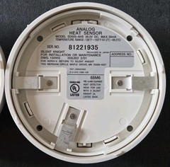 SILENT KNIGHT SD505-AHS ADDRESSABLE HEAT DETECTOR – BRAND NEW – 3 AVAILABLE