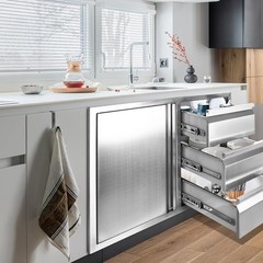 Outdoor Kitchen Drawer Combo,Stainless Steel Sealed Storage Combo with Triple Dr