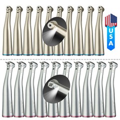 1-10 US NSK Style Dental 1:1 1:5 LED Fiber Optic Contra Angle Handpiece Inner SA