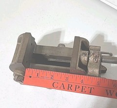 Vintage Craftsman 2.5″ Drill Press Angle Tilting Machinist Vise Made in USA
