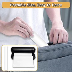 4 Rolls Thermal Paper 8.5’’ X 11’’ for Portable Printer, Compatible with D810/ M