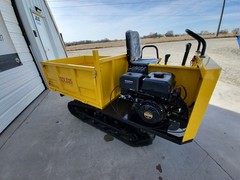 CD25 Mini Dumper Loader Crawler Hydraulic Dump 13.5 HP Gasoline Engine