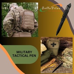 Tactical Pen, Emergency Glass Breaker Pen, Self Defense Pen, Military Pen 2 Pack