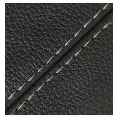 Gray PVC Leather Console Lid Cover Dodge Challenger 2015-2019 DOD-CHA-1520