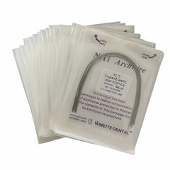Dental Orthodontic Super Elastic Niti Round/Rectangular Arcos Arch Wires Natural