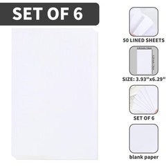 Note Pads Memo Pads Small Notepad 50 Sheets 4X6 note pad Scratch Pads for Wri…