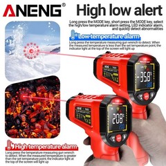 Infrared Laser Thermometer Gun No-Contact Digital Temperature Measurement Tester