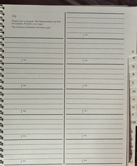 Flowers for All Seasons Address Book