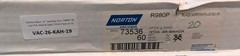 Norton Blaze 16″ Sanding Discs R980P 60 Grit PSA Stick & Sand 73536 Pack of 10