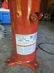 Alliance TXA049B3RTZ Scroll Compressor R-410A 48,000 BTUh 3PH 200-230V