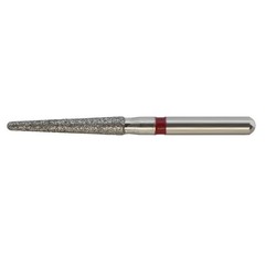 Dental Diamond Burs FG 850/016F Round End Taper Fine Grit Red High Speed Dia Bur