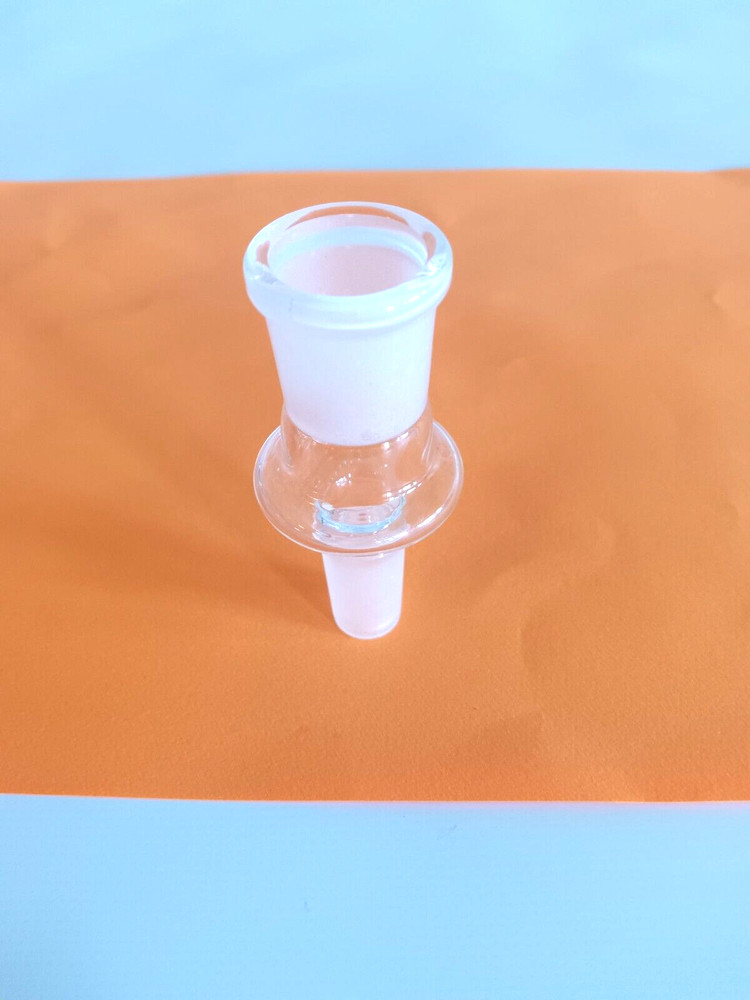 Glass Adapter Slide Bowl Extension Expander Upsize 14mm MALE to 18mm FEMALE
