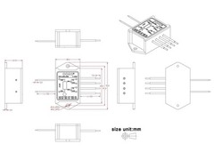Power Relay Module AC/DC 12V 8A DPST NO NC Screw Mount Compact