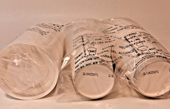 40 -12oz Cups Lids Coffee Cups 12 Ounce Starbucks Paper Hot Cups w Solo Cup Lids