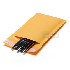500 #00 5×10” Kraft Bubble Padded Envelopes Mailers 5 x 10 from TheBoxery