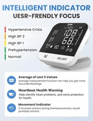 IMDK Blood Pressure Monitors – Arm Blood Pressure Monitors for Home Use, Accu…