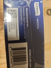 Supmedic Powder-Free Medical Nitrile Exam Gloves, Blue, 100 Pack. 10 Packs L