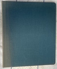 VTG National Blue 1” Heavy Duty 3-Ring Binder Made In USA