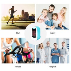 FDA Finger Pulse Oximeter Oxygen Saturation SpO2 Heart Rate Blood Oxgen Monitior