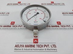 WIKA 232.50.160 Pressure Gauge 28 KG/CM2 & PSI EN 837-1