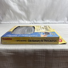 Franklin Speaking Dictionary & Thesaurus Merriam Webster Bookman MWS-1840 NEW