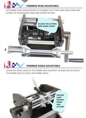 U-Shaped Resistor Axial Lead Bending Forming Machine U-Shaped Forming Machine