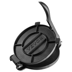 VEVOR 10 Inch Tortilla Press Chapati Maker Roti Dough Maker Heavy Duty Cast Iron