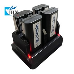 4pcs 2600mah 54344 Batteries & Charger Compatible for Trimble 5700 5800 R8 R7 R6