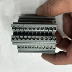 PHOENIX CONTACT UKK 3 TERMINAL BLOCK IEC947-7-1 500V 2.5mm2 LOT OF 5 ⭐