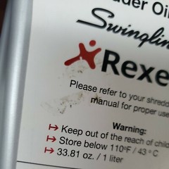 Shredder Oil for Swingline Revel Acco Brands 33.81 oz Sealed