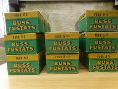 88 Vintage Fustat Type S Fuses of various low values 0.3 to 2 amp (see listing)