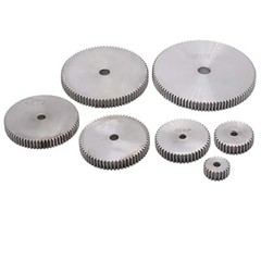 Spur Gear Module 1 Steel C45 Gears with 12 14 16 18 20~150 Teeth C45 Steel Gear