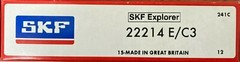 NEW 22214-EC3 SKF Spherical Roller Bearing 22214-CCC3/W33