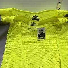 Ergodyne GloWear 8205Z High Visibility Sleeveless Safety Vest Size LIME LARGE XL