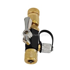 1X Mega Flow Vacuum Rated Valve Core Removal Tool –1/4″ System Connection