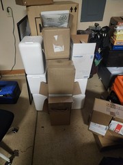 Mix 6 Pack Box of 11x9x14 Insolated Shipping Boxes For Frozen Or Cold Goods