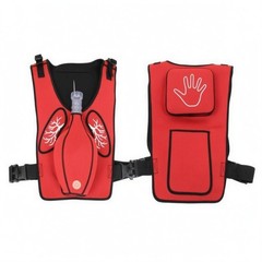 Heimlich Training Vest Chest Graphics Choking Aid Training Vest Sleeveless