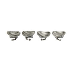20 Sets Dental Orthodontic Buccal Tubes 1st 2nd Molar MBT Roth 022 Bondable Mesh