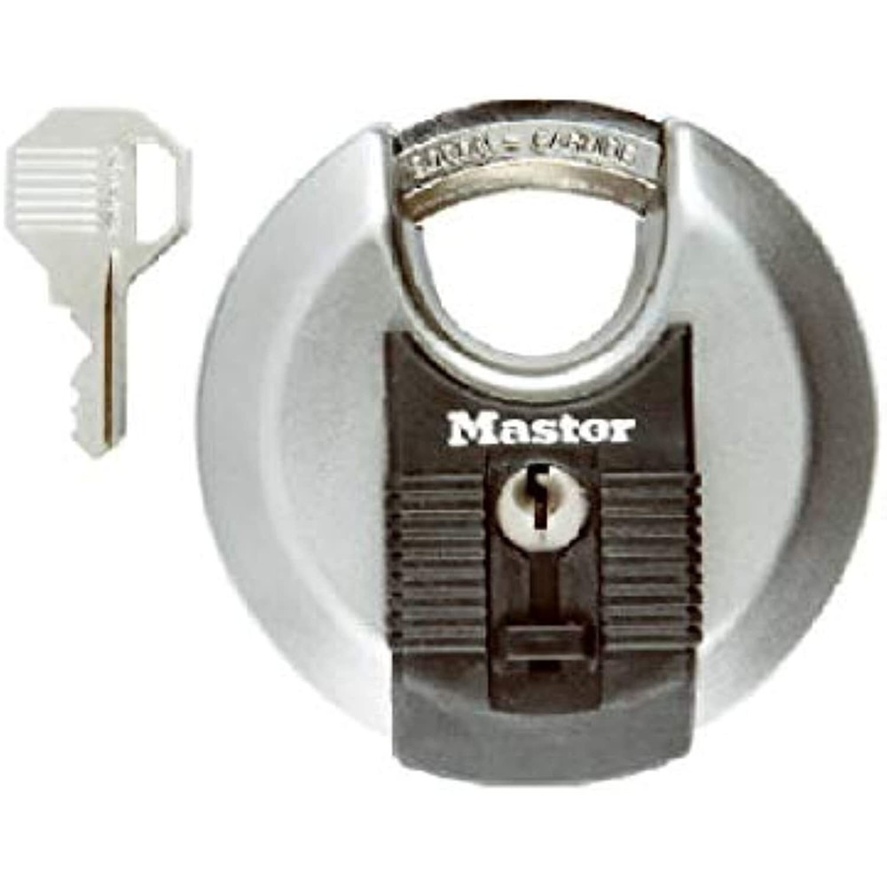 Magnum Disc Lock Keyed Padlock, 3-1/8 In., 80mm