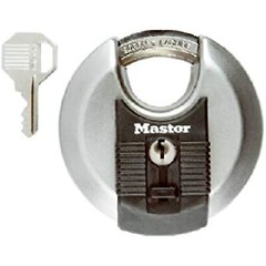 Magnum Disc Lock Keyed Padlock, 3-1/8 In., 80mm