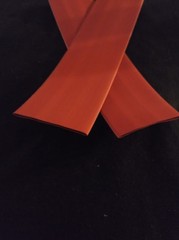 1.0 ” inch 25mm RED 2:1 heat shrink tubing polyolefin (1FOOT)
