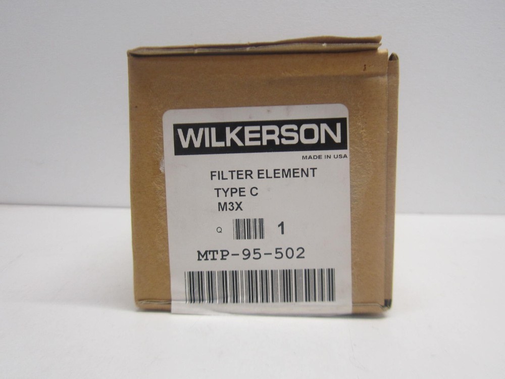 WILKERSON (MTP-95-502) Compressed Air Filter Element .01 Micron, Quantity 1