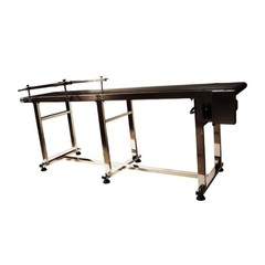 Flat Belt Conveyor 210cm Length x 40cm Width for Assembly Lines & Packaging