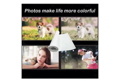 Cold Laminating Film Glossy Self-Adhesive Lamination Vinyl Roll Film 93ft x 25In