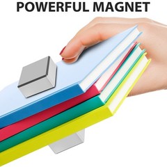 FINDMAG 40x40x20mm Neodymium Block Magnet, N52 Heavy 40x40x20mm-1P, Silver