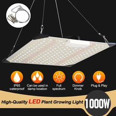 Grow Light Full Spectrum LED Indoor Plant Growth 4×4 Coverage Area Growing Lamp