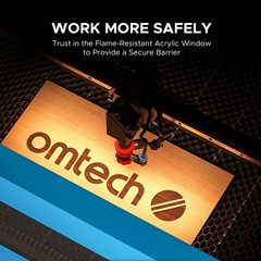 OMTech 80W 20″x28″ Bed CO2 Laser Engraving Cutting Machine with CW-5200 Chiller