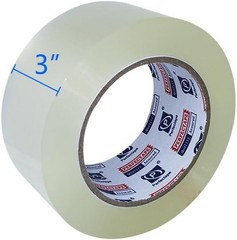 3″ Heavy Duty Packing Tape 6 Rolls, Total 390Y, Clear, 2.7 mil, 3 inch x 65 Y…