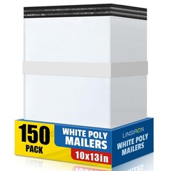 150 Pcs Poly Mailers Shipping Bags 10×13 Inch Packaging Clothes Polymailers E…